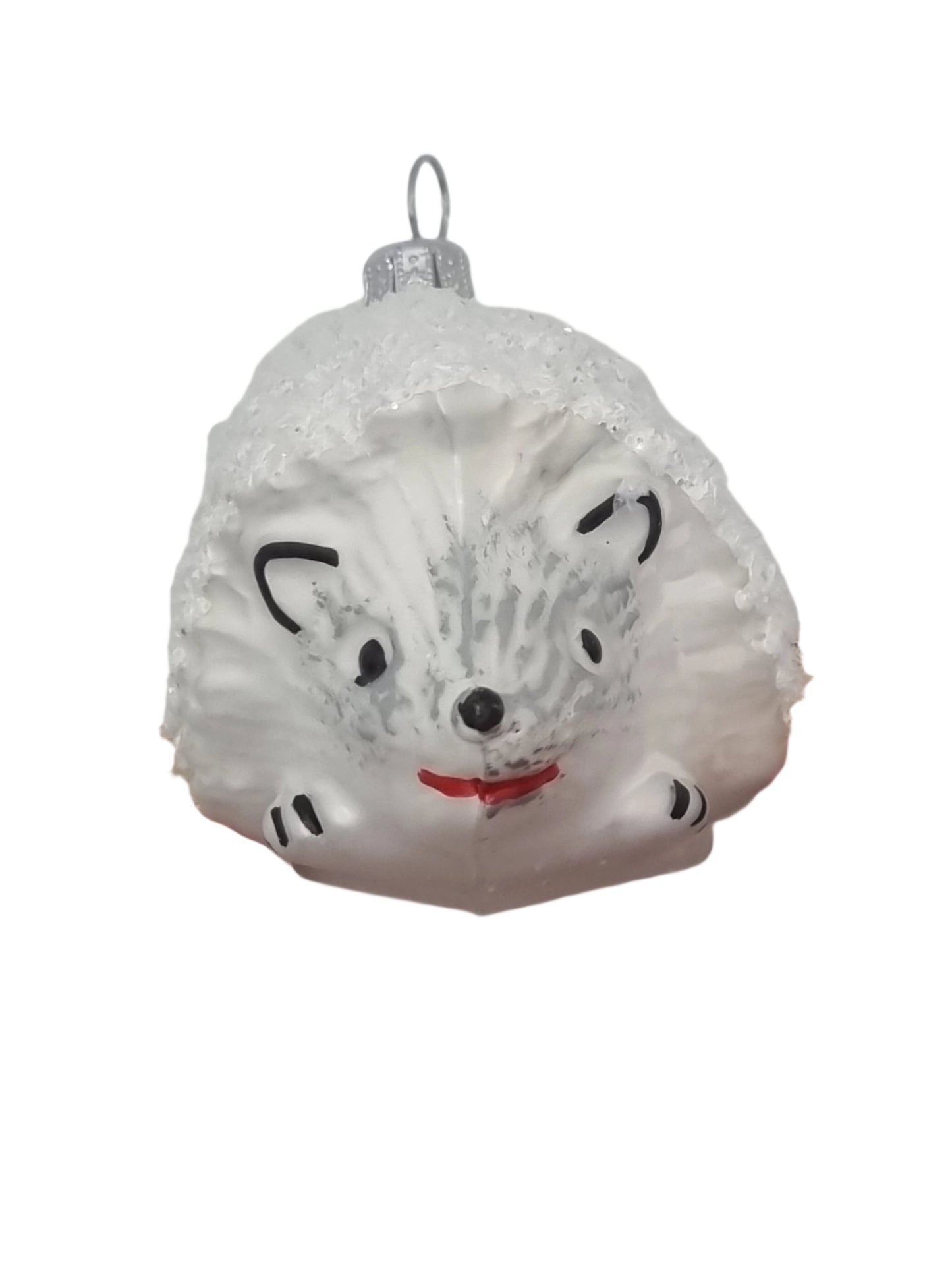 European Glass Christmas ornament of a Echidna / Hedgehog / Porcupines (N)