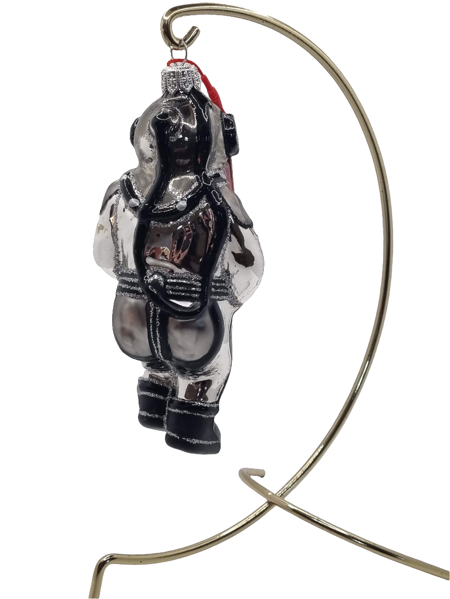 European Glass Christmas ornament of a Diver (W)