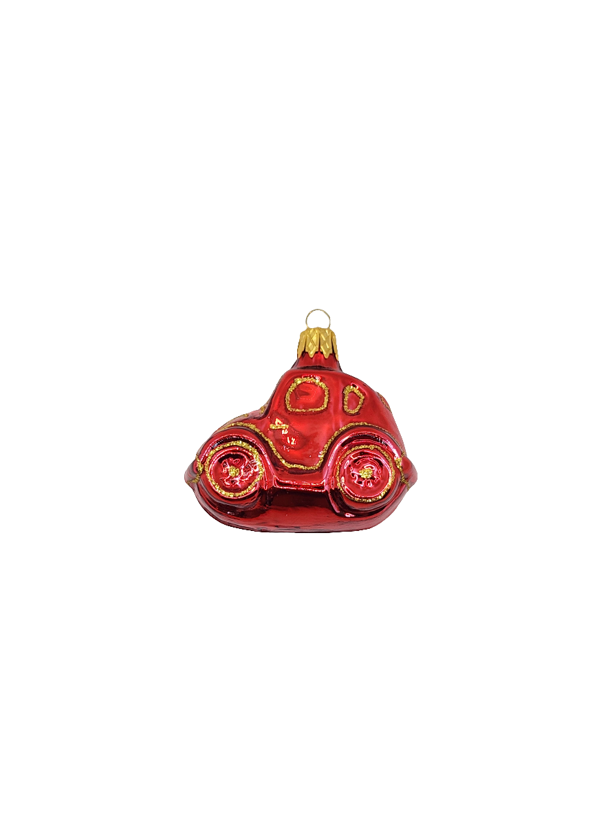 European Glass Christmas ornament of a Cars | Small (C)