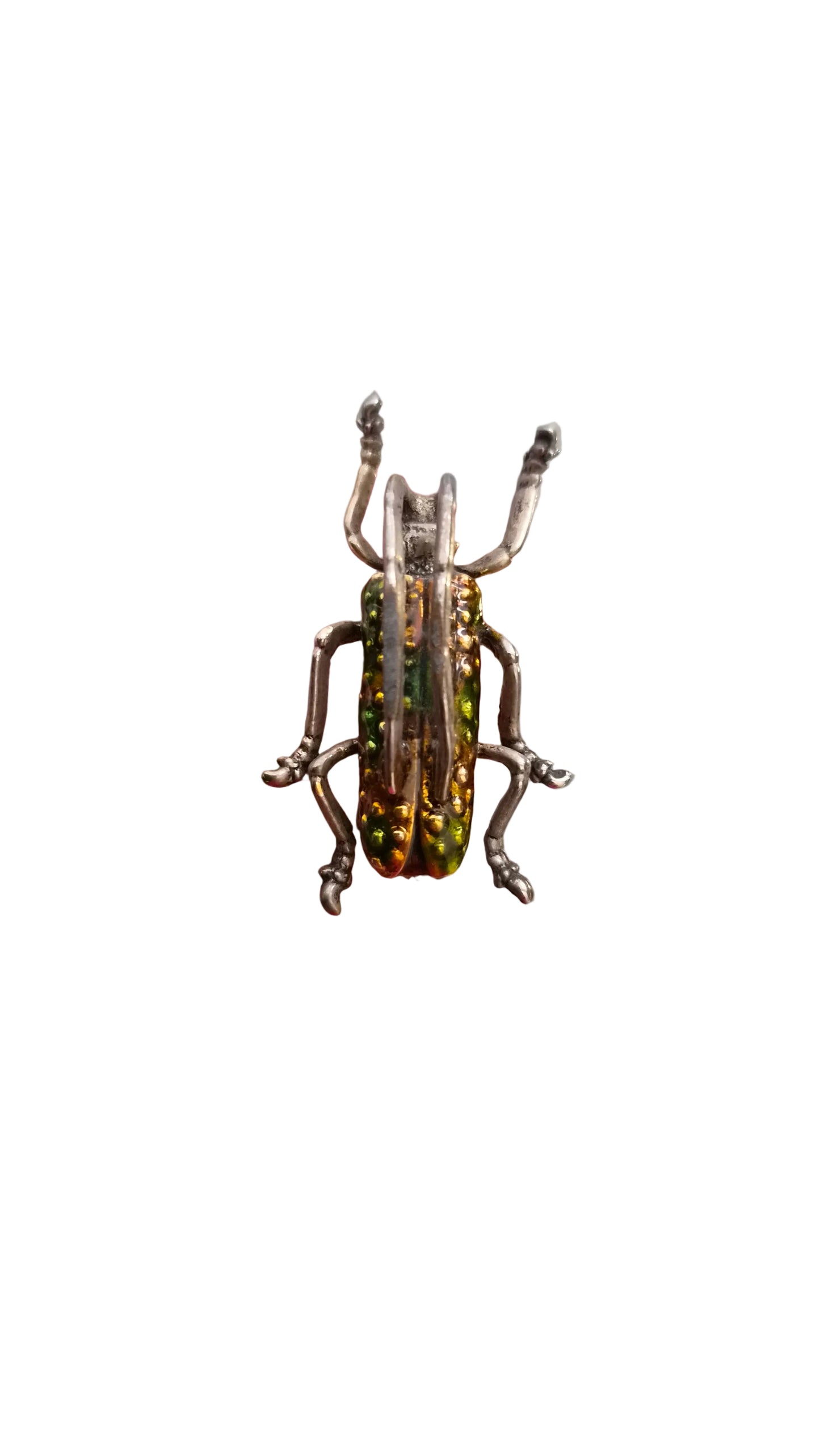 Green Longhorn Beetle | Brooch IV