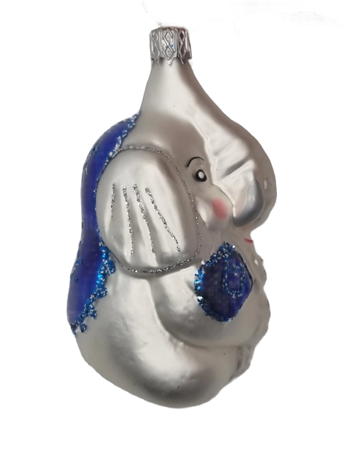 European Glass Christmas ornament of a Feb 2025