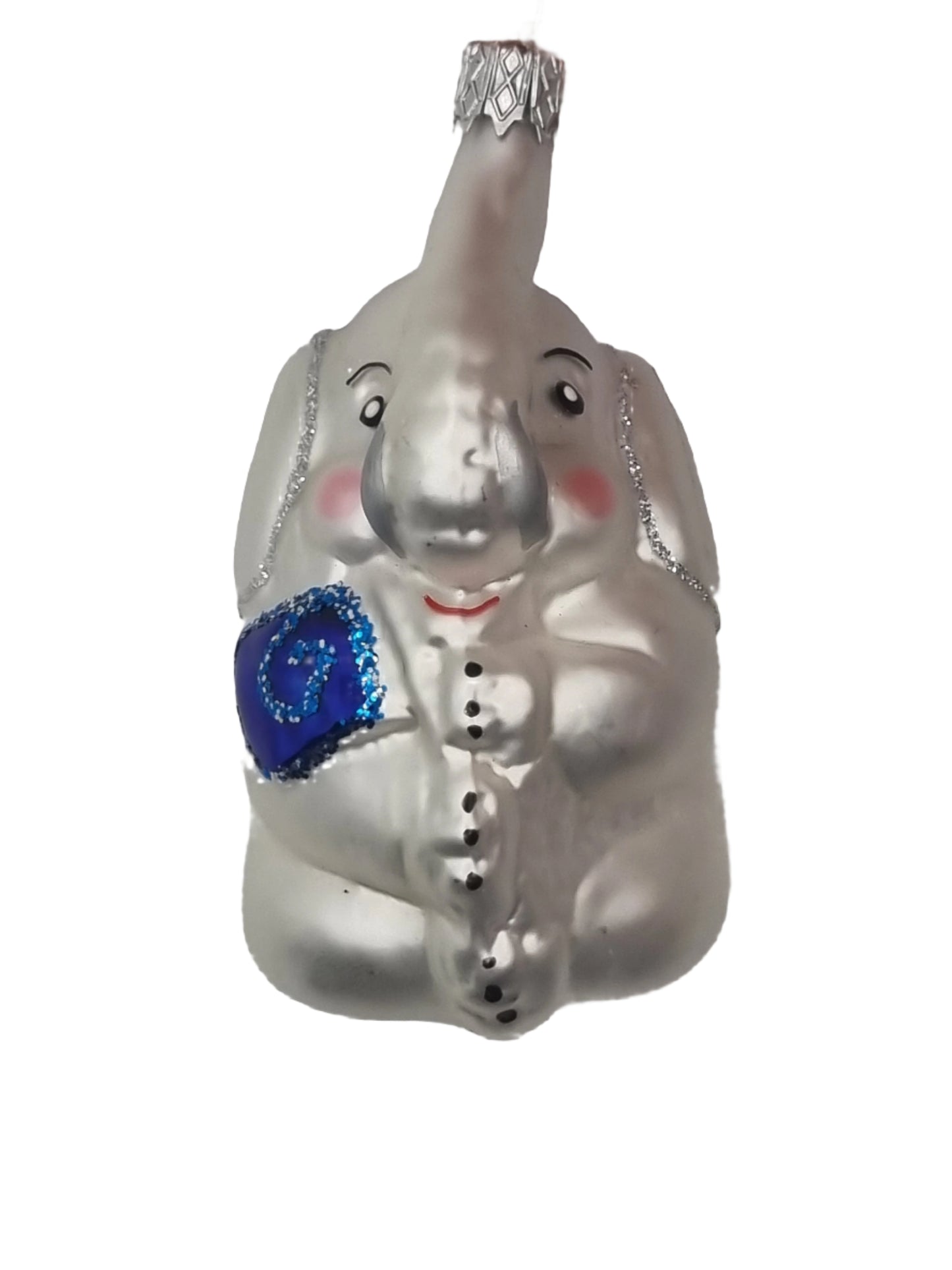 European Glass Christmas ornament of a Feb 2025