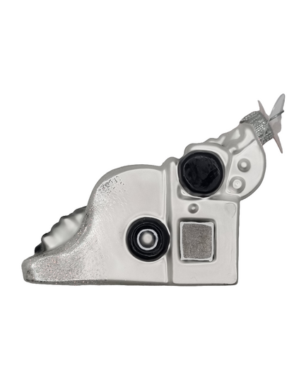 European Glass Christmas ornament of a Typewriter (V)