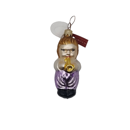 Boy | Trumpet Purple Pants (D)