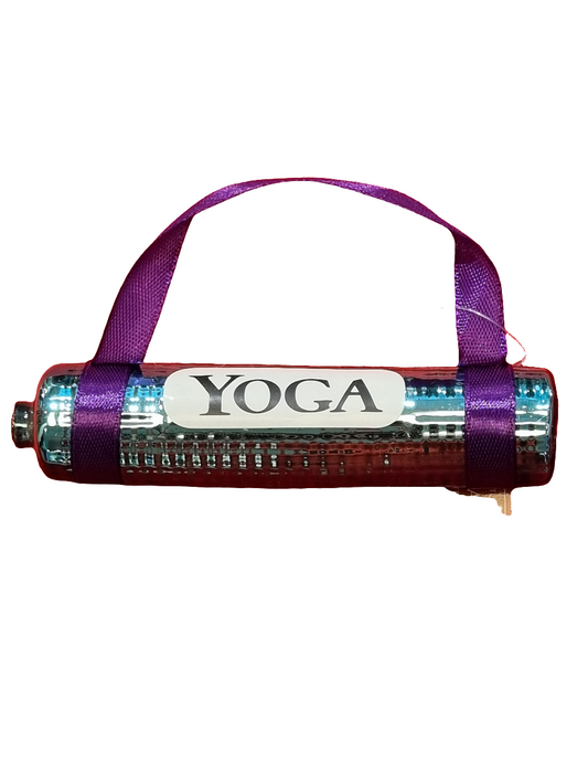 European Glass Christmas ornament of a Yoga Mat (I)