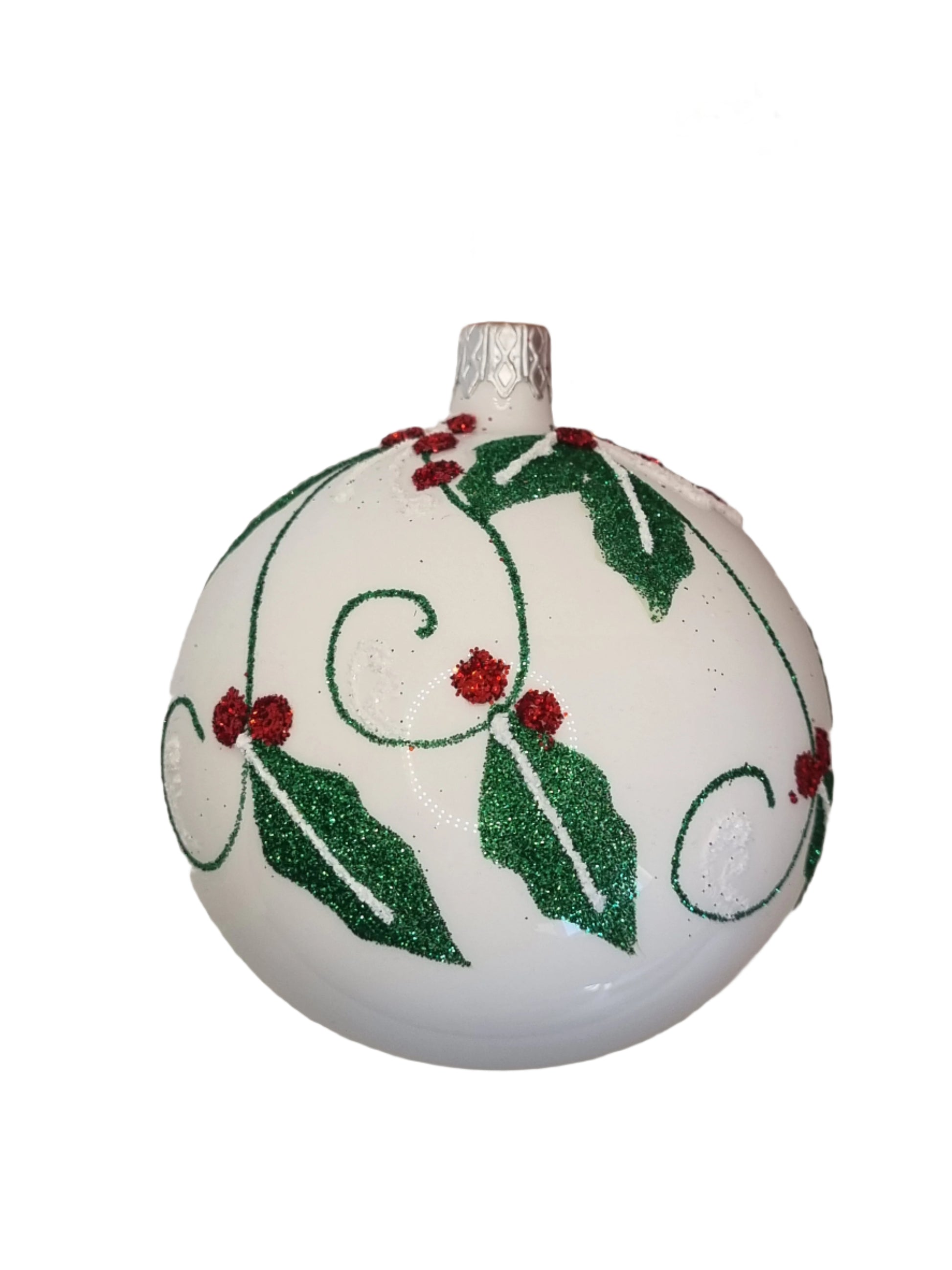 European Glass Christmas ornament of a Feb 2025