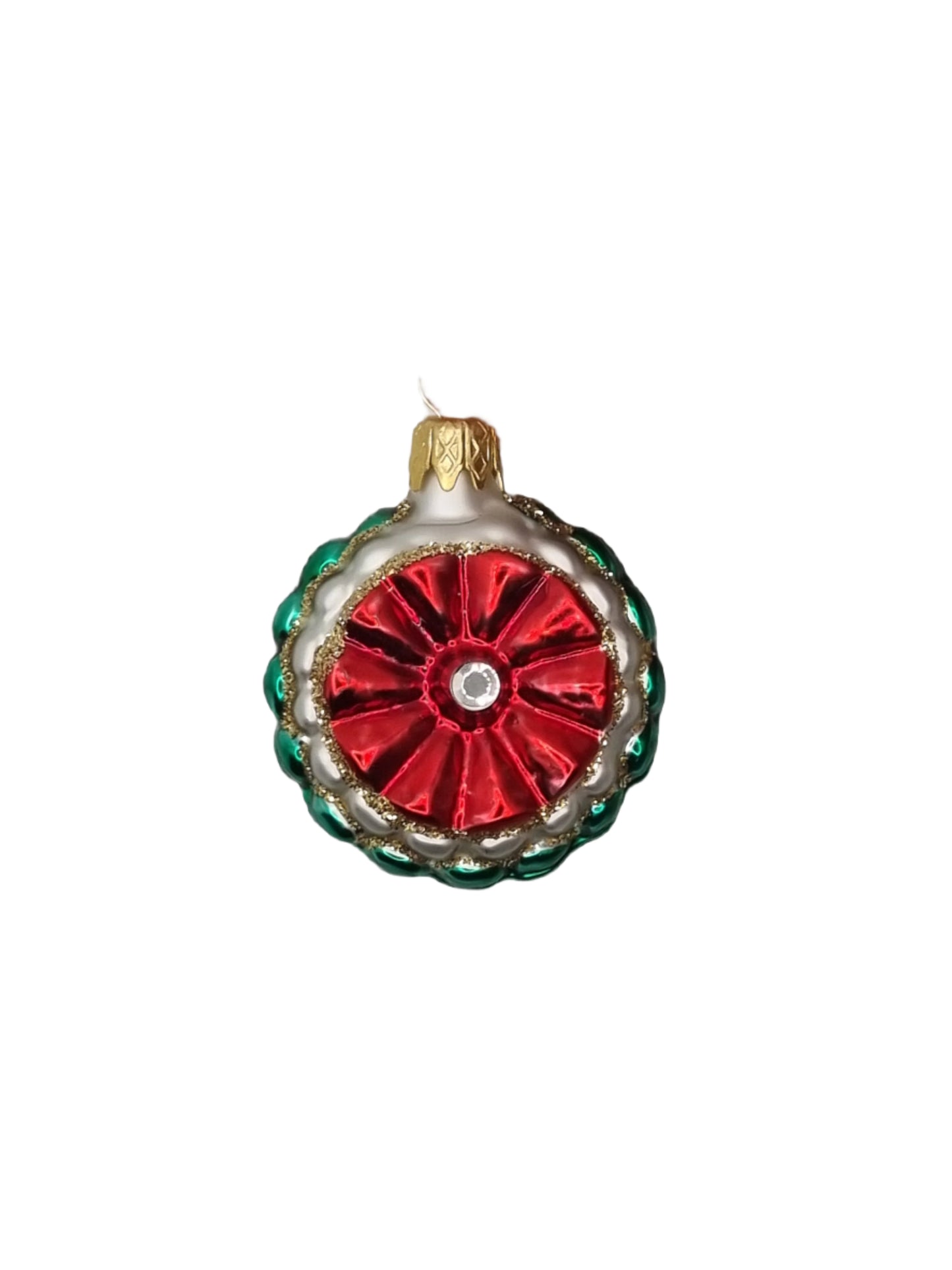 European Glass Christmas ornament of a Feb 2025