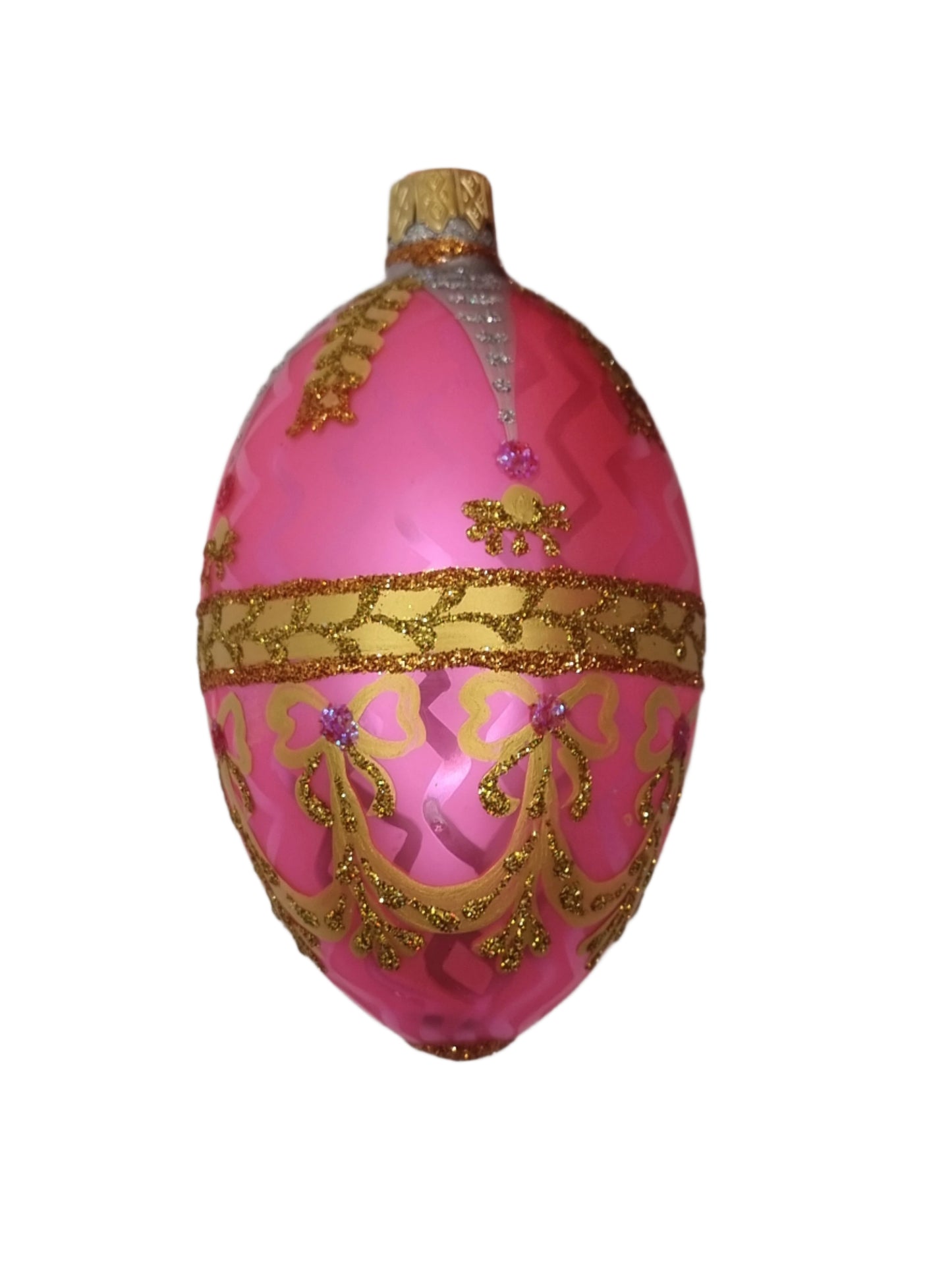 European Glass Christmas ornament of a March photo upload