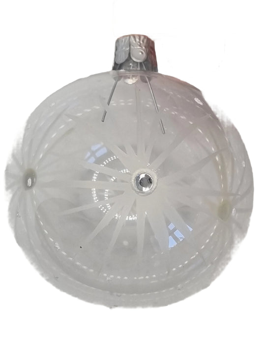 European Glass Christmas ornament of a Feb 2025