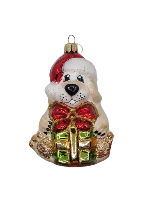European Glass Christmas ornament of a Test