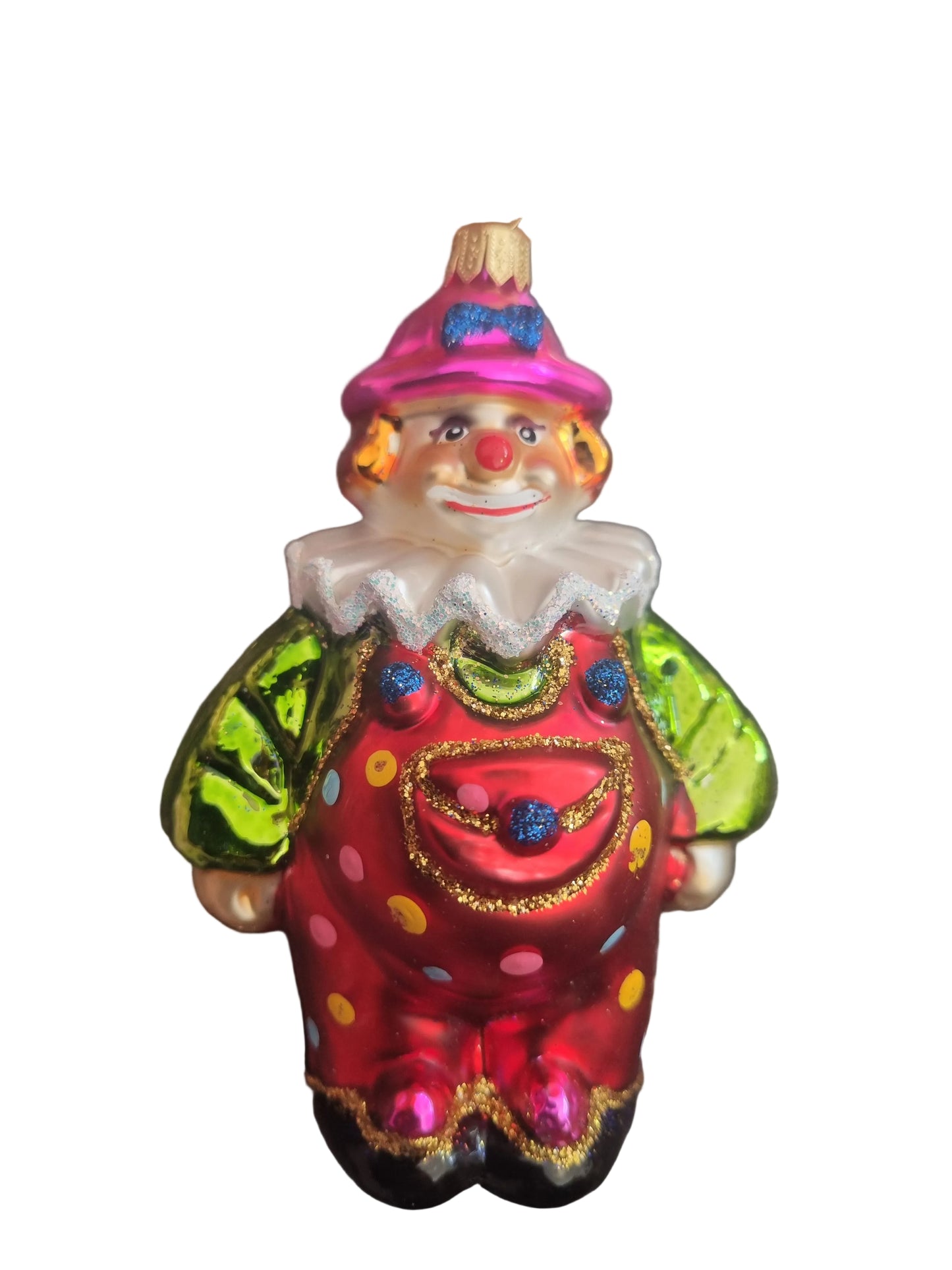 Colorful clown figurine 
