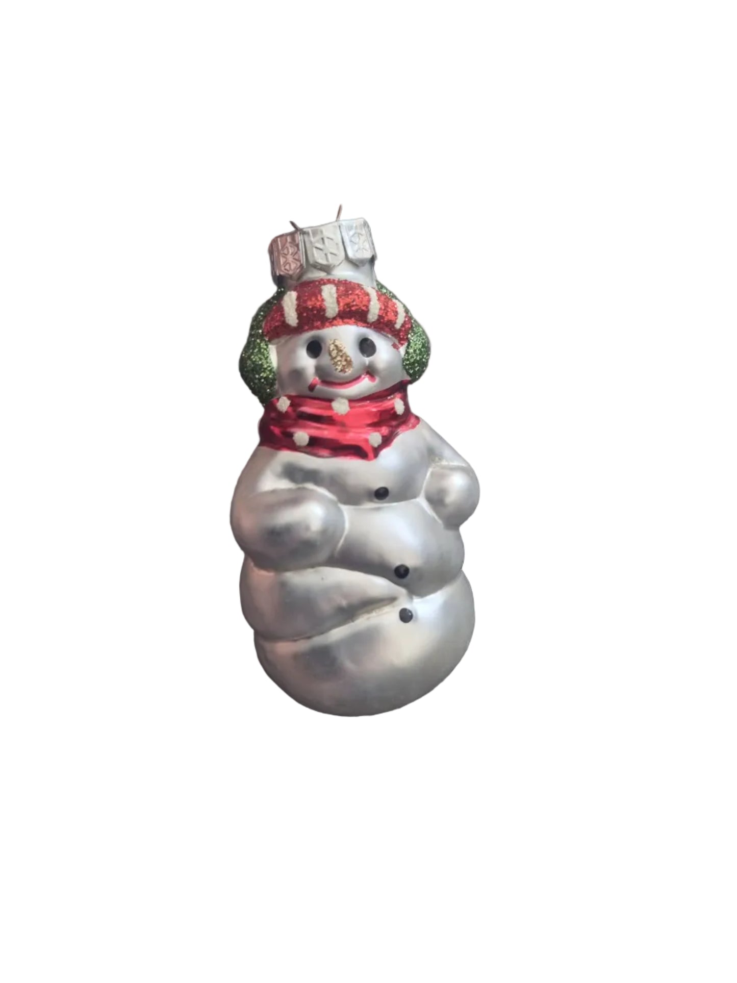 Snowman with Red and Green Accessories (C)