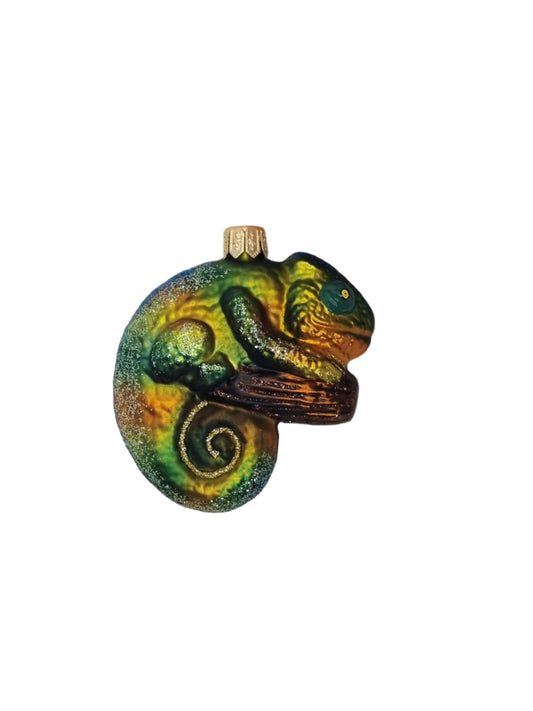 European Glass Christmas ornament of a March photo upload