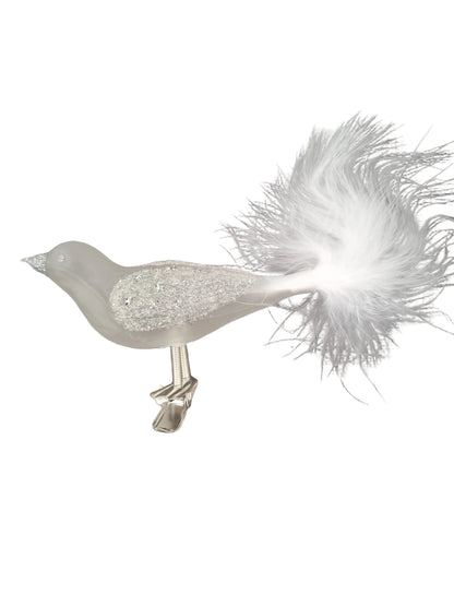 Birds on Clip (I) | Large Feather Tail