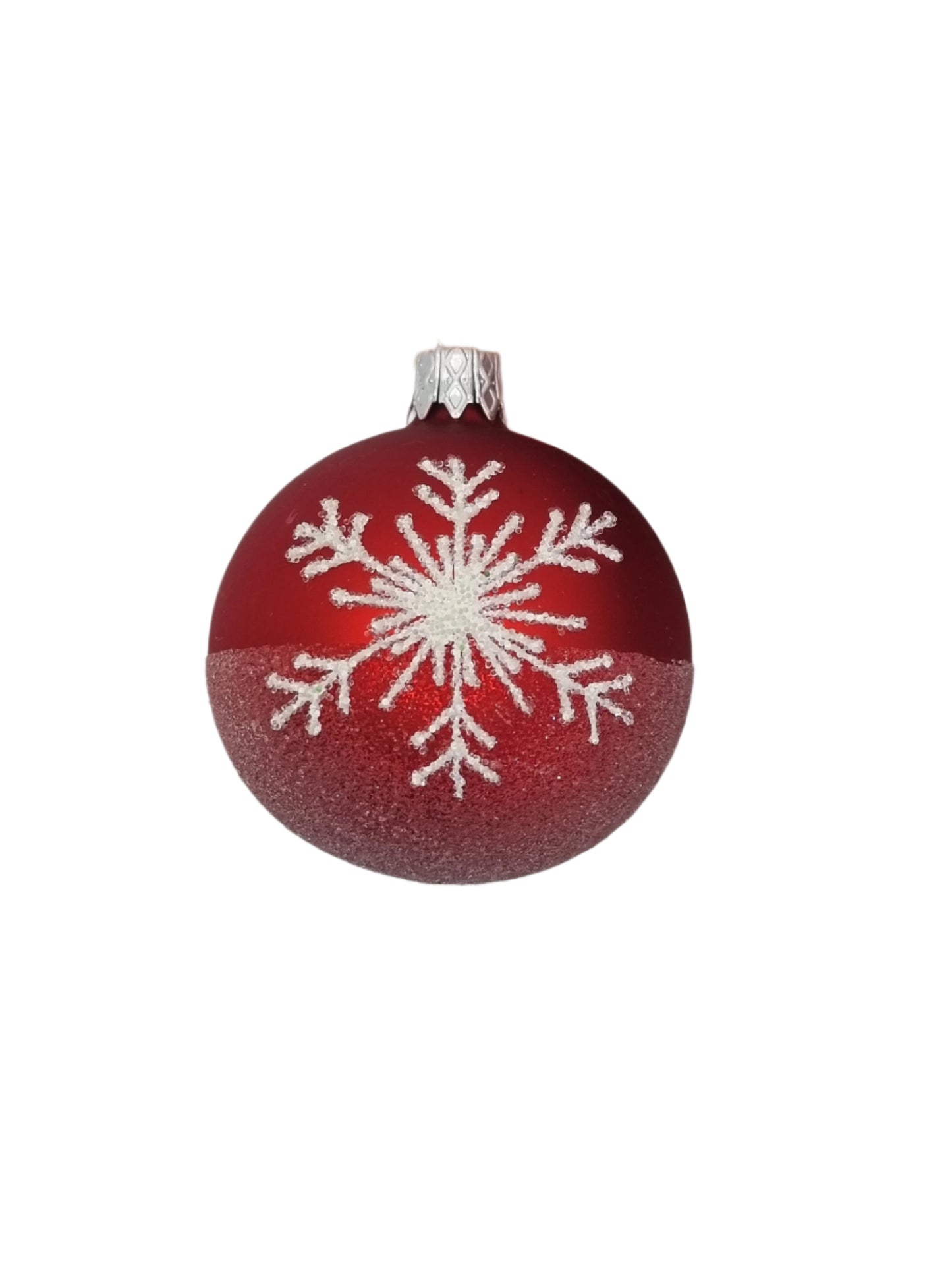 European Glass Christmas ornament of a Feb 2025