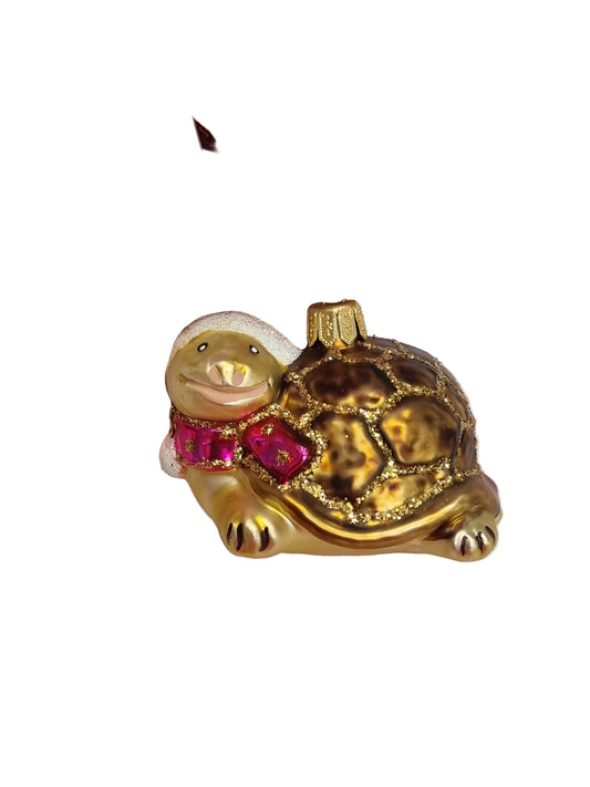 Tortoise in Santa Hat (N)