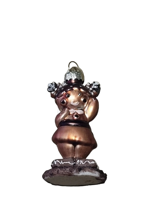 Gingerbread Figure on Stand (K)