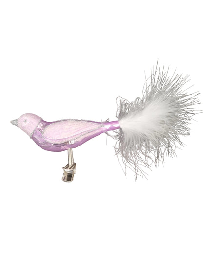 Birds on Clip (I) | Large Feather Tail