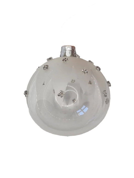 European Glass Christmas ornament of a Feb 2025