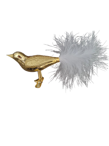 Birds on Clip (I) | Large Feather Tail